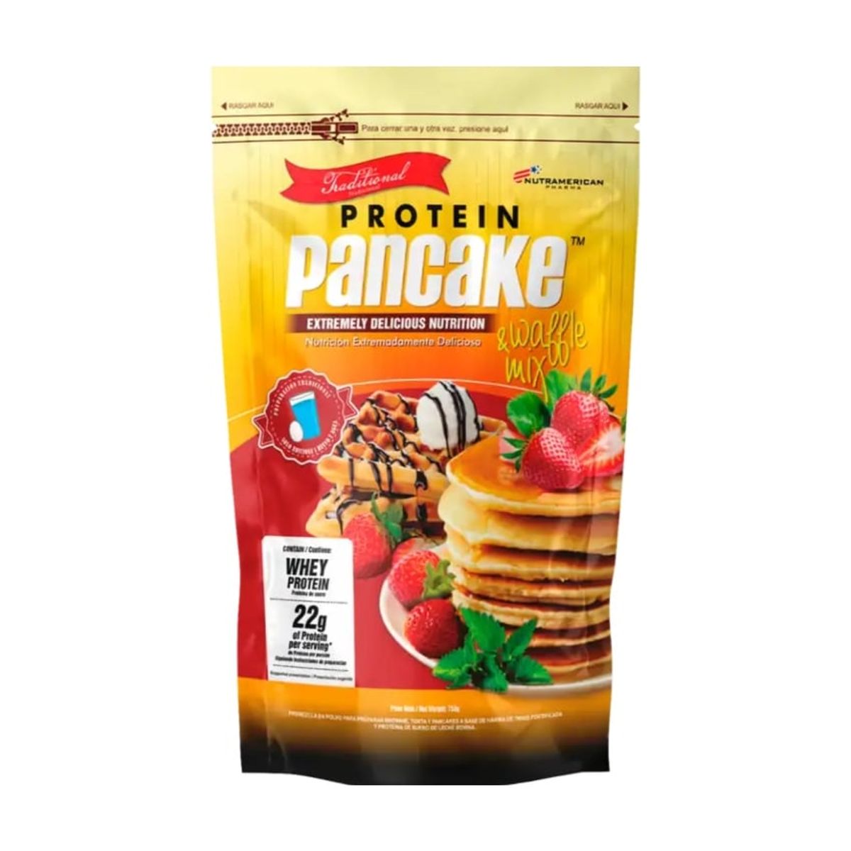 MEGAPLEX - Protein Pancake Tradicional 1.65 Lb - Nutramerican Pharma