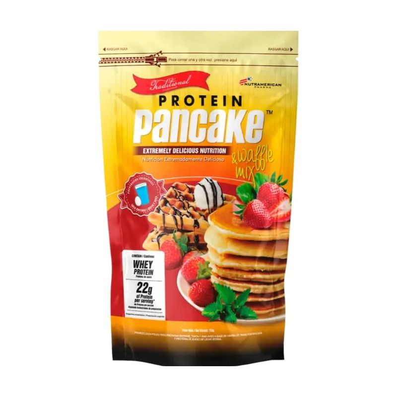 MEGAPLEX - Protein Pancake Tradicional 1.65 Lb - Nutramerican Pharma