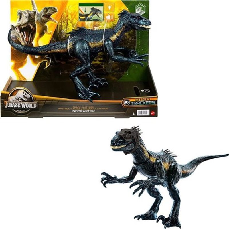 GENERICO - Figura jurassic world indoraptor dino trackers