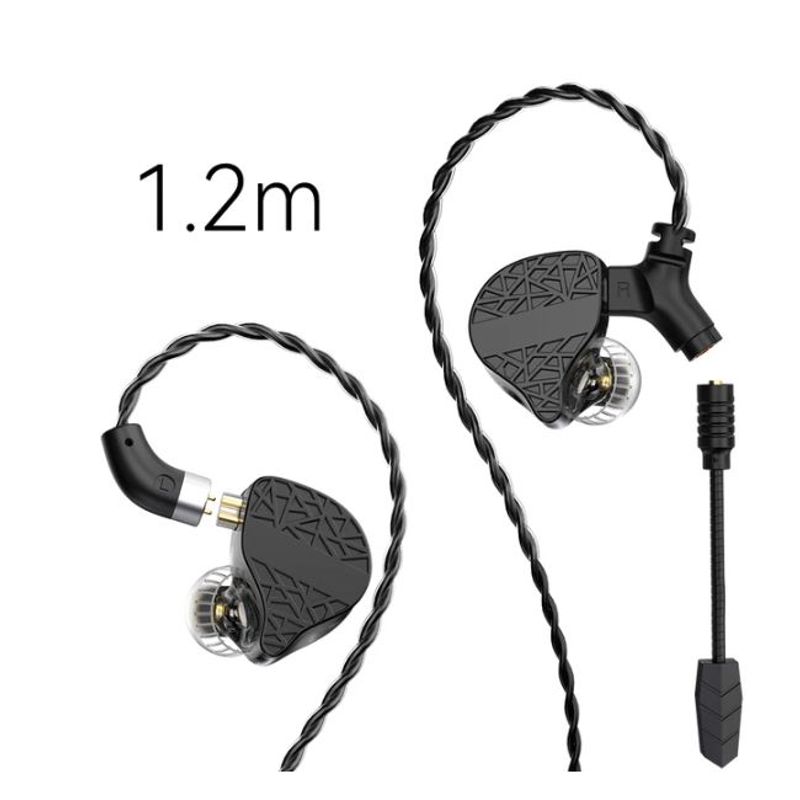 GENERICO - Audifonos Gamer Trn Mars 1dd  1ba 1 Contr De Vibr Hifi