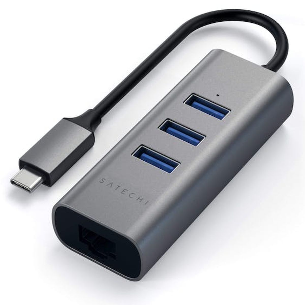 GENERICO - Satechi Multi Hub Tipo C - USB 2 en 1 con Ethernet