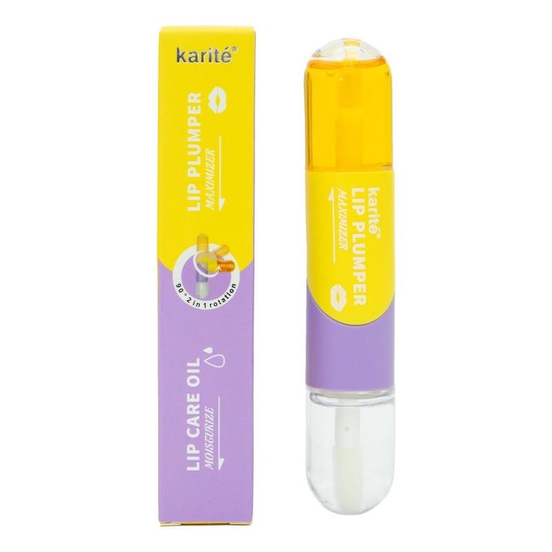 TRENDY - Brillo Labial voluminizador aceite hidratante duo