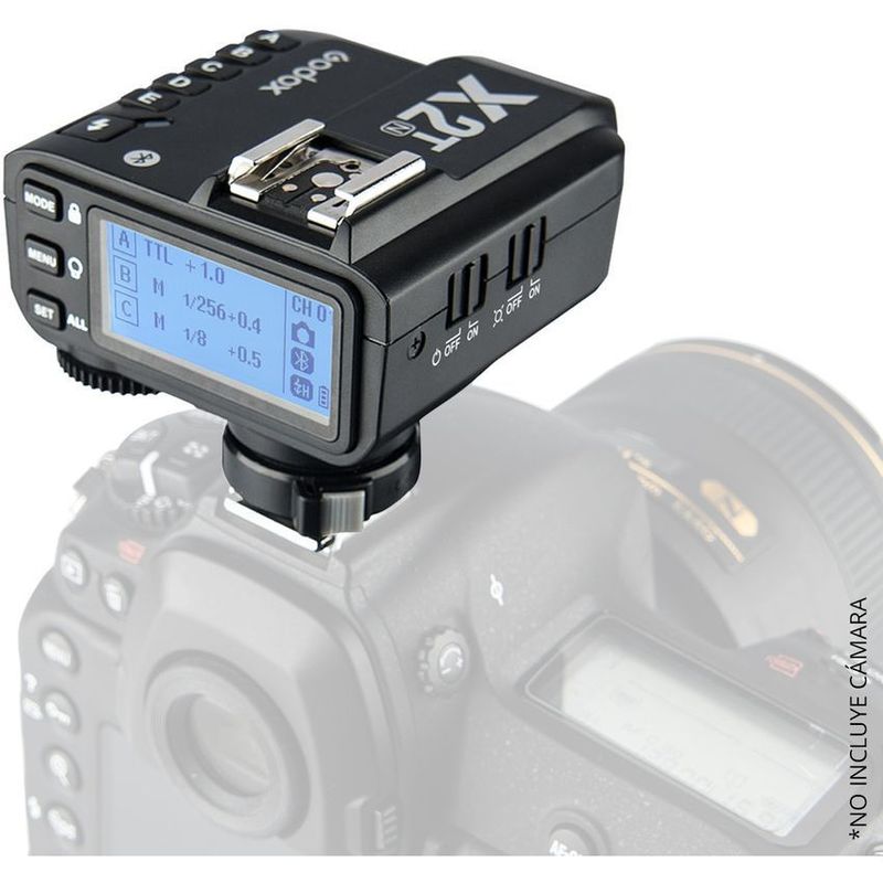 GODOX - Radio transmisor godox x2t-n para nikon flash