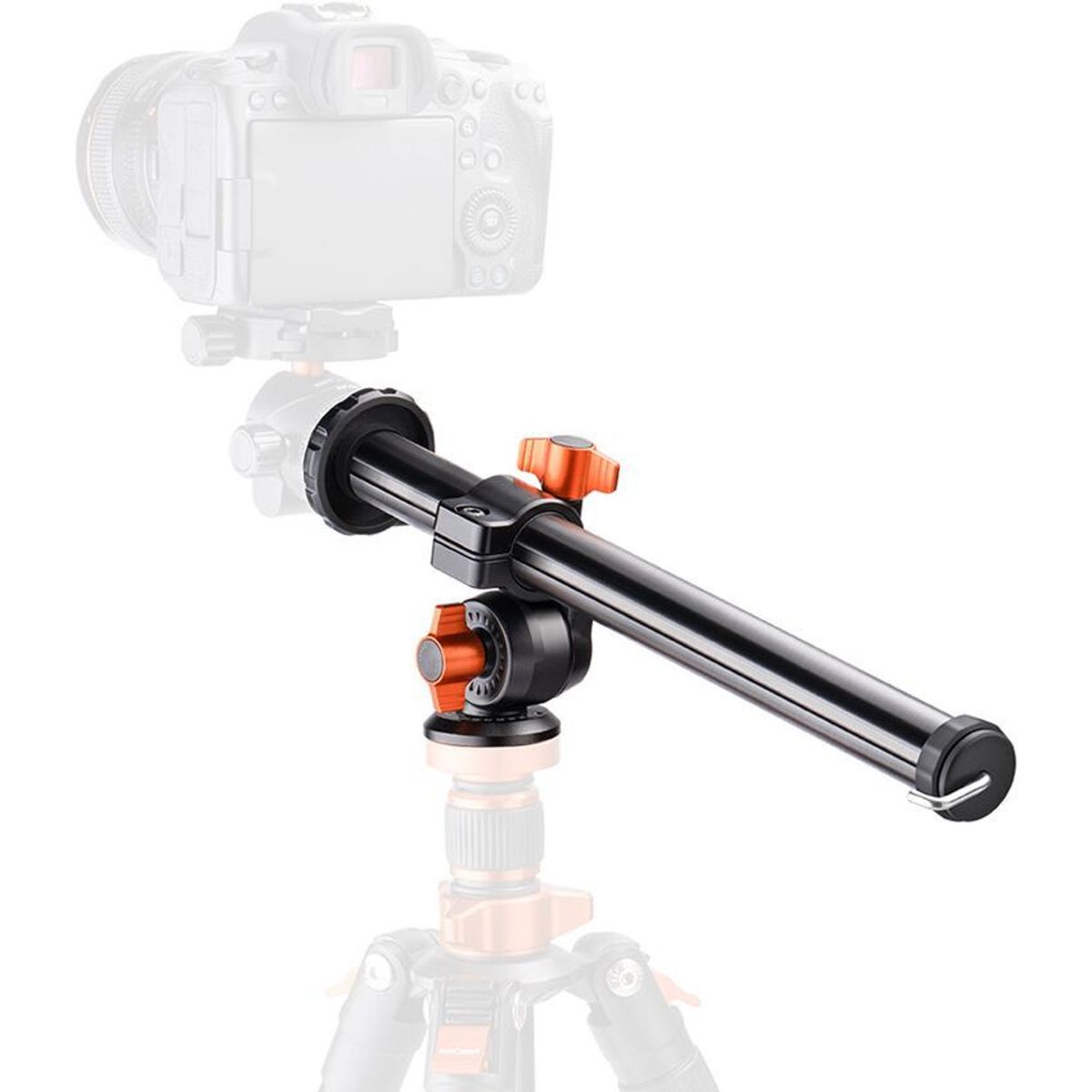 K&F CONCEPT - Brazo extensor cenital 360° kf concept para tripode