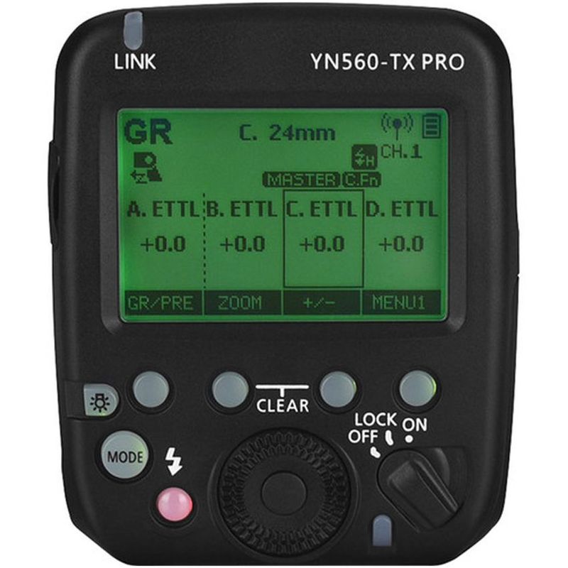YONGNUO - Control transmisor yongnuo yn560-tx pro para nikon - negro