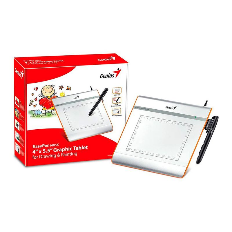 GENIUS - Tableta Grafica Digitalizadora Genius Easypen I405x