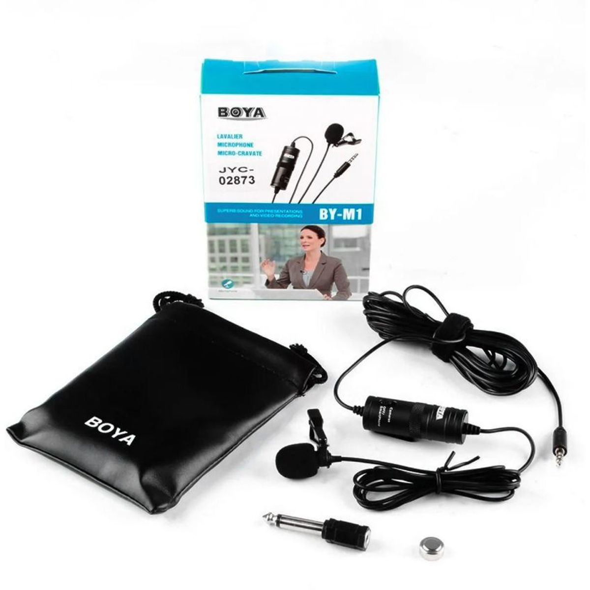 BOYA - Boya by-m1 microfono de solapa omnidireccional lavalier