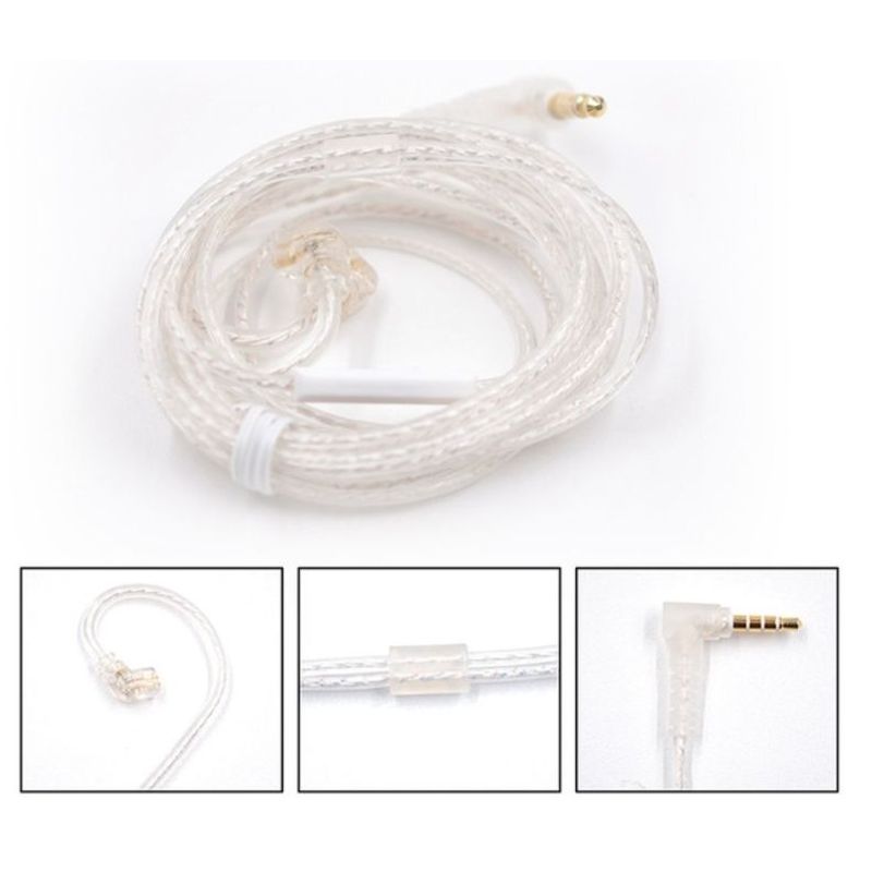 KZ - Cable Audífonos Kz pin tipo C SIN MICROFONO para ZSN PRO-EDX PRO-DQ6
