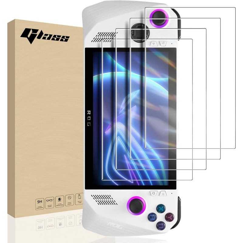 GENERICO - Protector Pantalla Vidrio Templado Asus Rog Ally Ultra Hd X3 Unidades