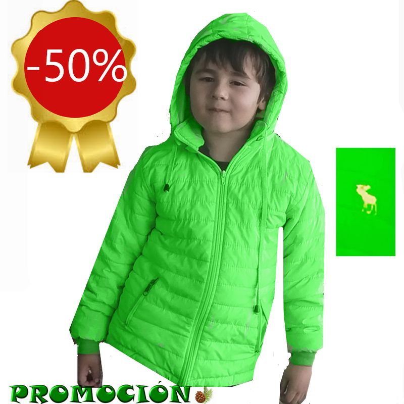 ZAFIRO JEANS - chaqueta ovejera  termica para niño en promoción