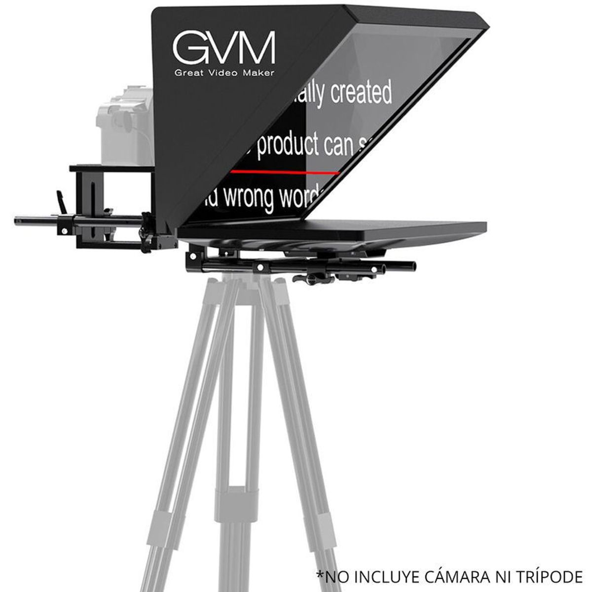 GENERICO - Gvm teleprompter kit con monitor android 18.5” y maleta teleprónter