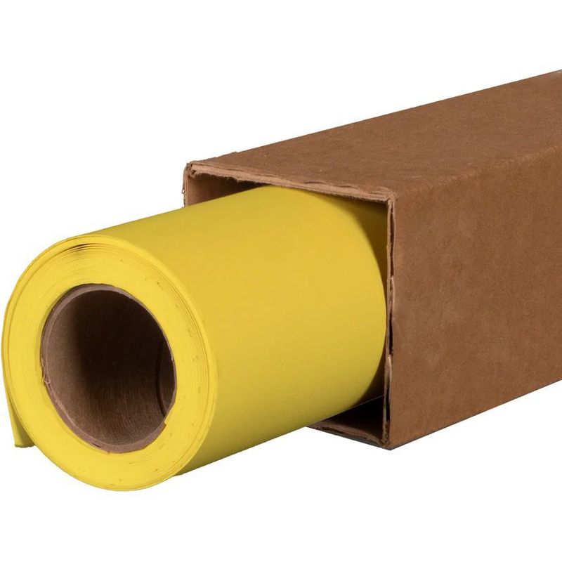 GENERICO - Fondo de papel amarillo aspen rollo 10m x 270cm para estudio