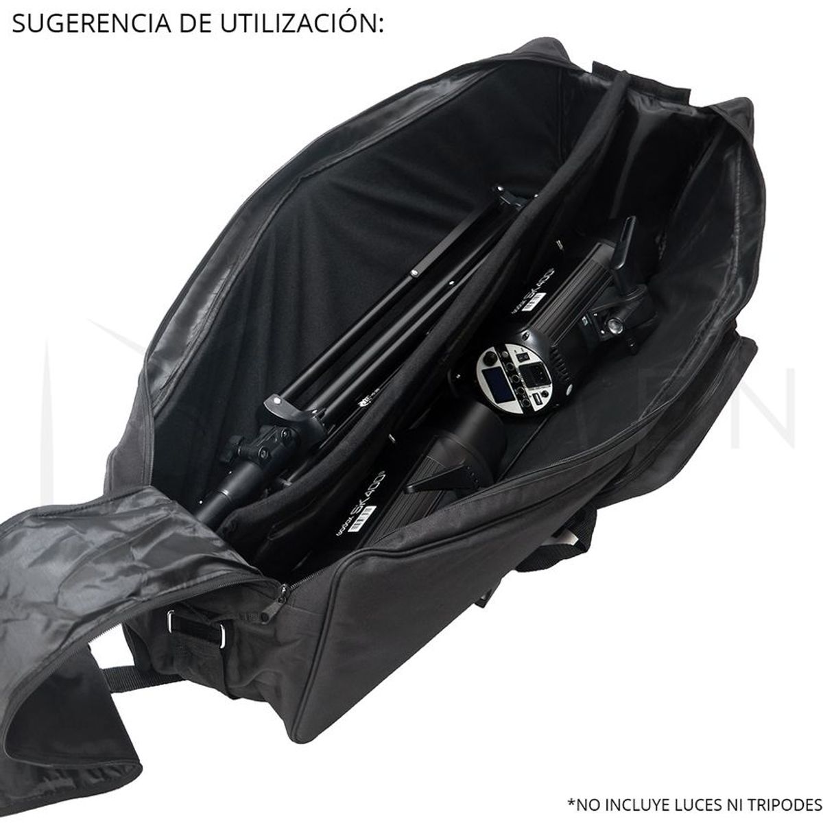 GENERICO - Maleta profesional para equipo de estudio fotografico
