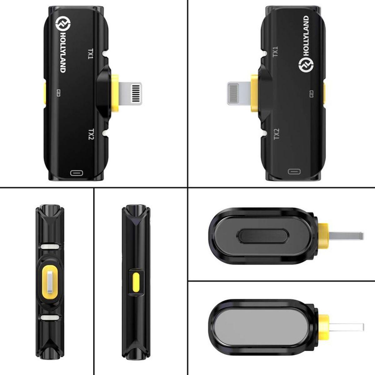 HOLLYLAND - Hollyland lark c1 solo microfono inalambrico de solapa 2.4 ghz