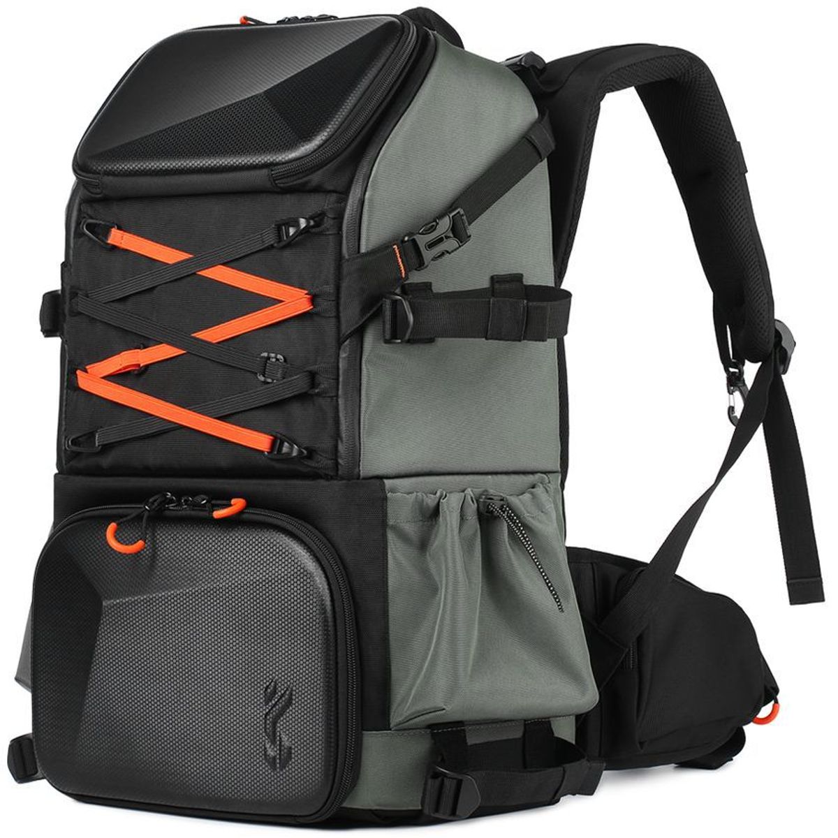 K&F CONCEPT - Maleta fotográfica profesional 32l cubierta impermeable para viajes