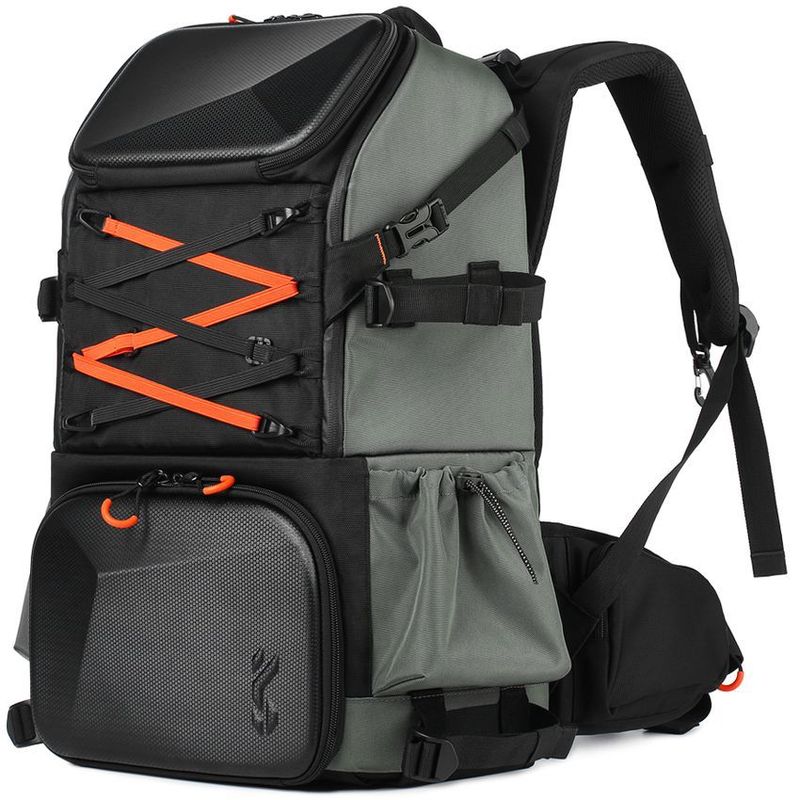 K&F CONCEPT - Maleta fotográfica profesional 32l cubierta impermeable para viajes