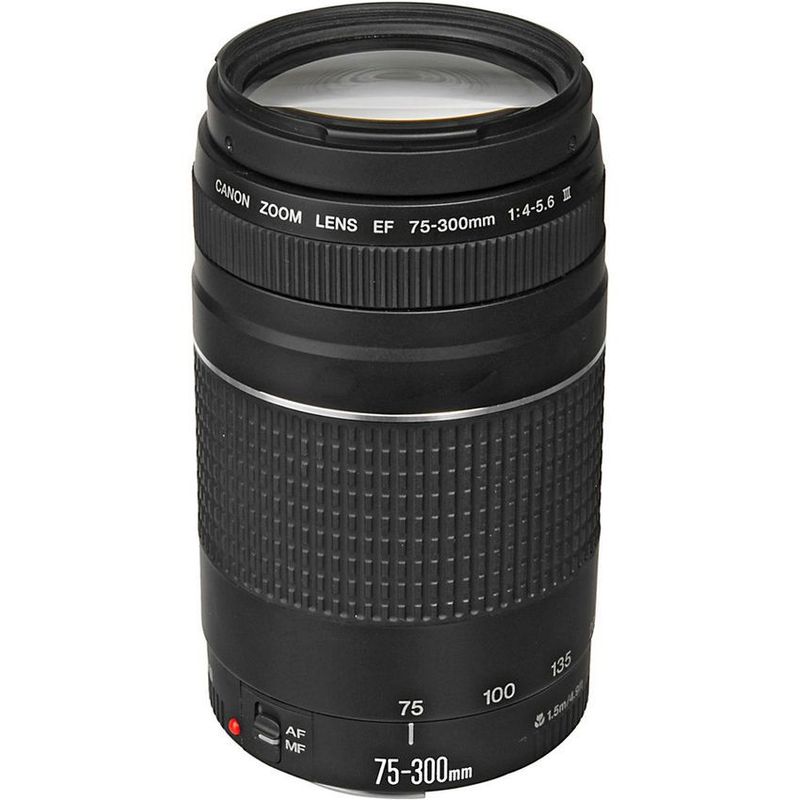 CANON - Canon ef 75-300mm f/4-5.6 iii negro