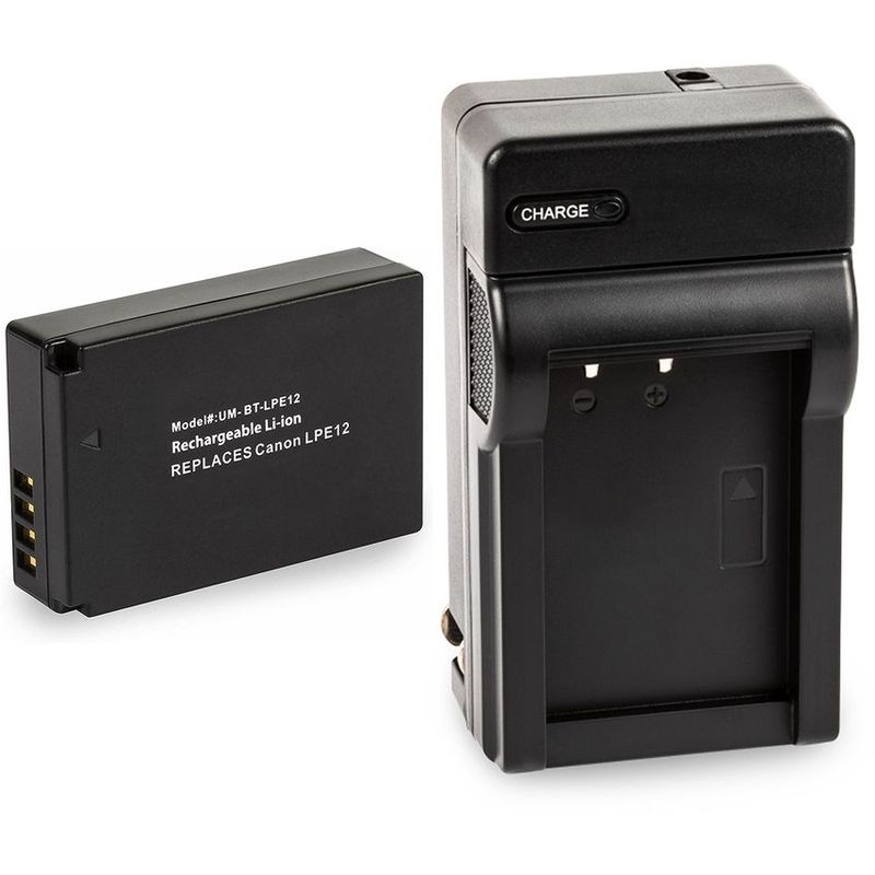 GENERICO - Set lp-e12 bateria y cargador para canon sl1 m50 m100 powershot sx70