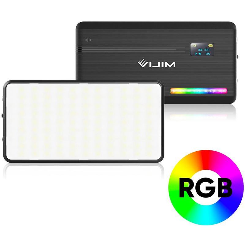 ULANZI - Luz rgb multicolor VL196 Ulanzi led 2500 - 9000k para fotografía video