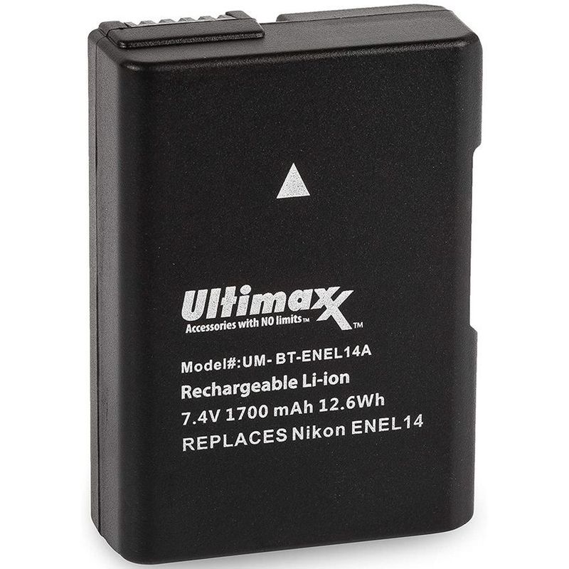 GENERICO - Bateria recargable en-el14  en-el14a para nikon