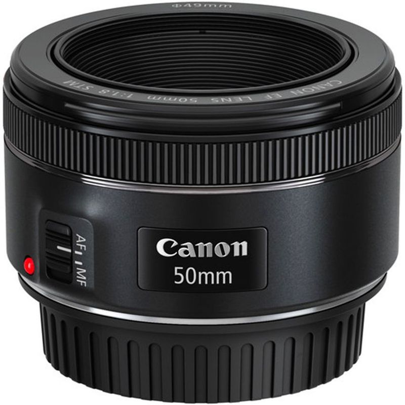 CANON - Lente canon ef 50mm f/1.8 stm negro.