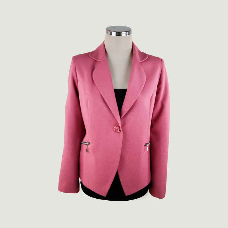L Y H - Chaqueta Para Mujer Rosa Marca L&H