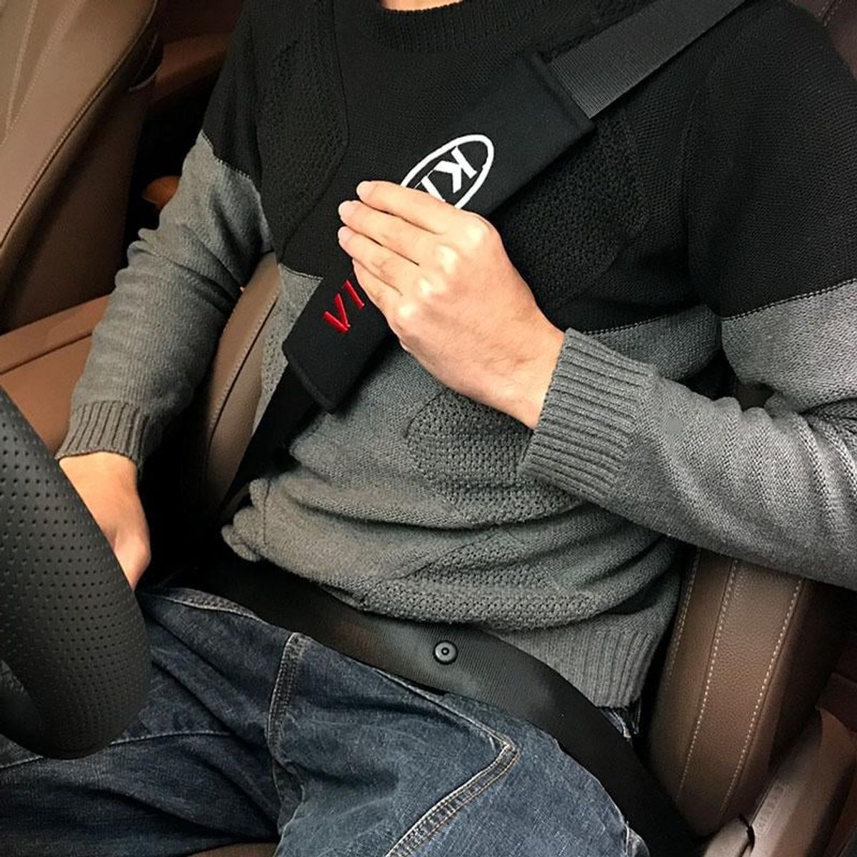 GENERICO - accesorios kia sportage kona i10 almohadilla cinturon 2pcs