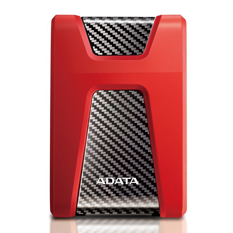 ADATA - Disco externo Adata antigolpes HD650 1TB Rojo