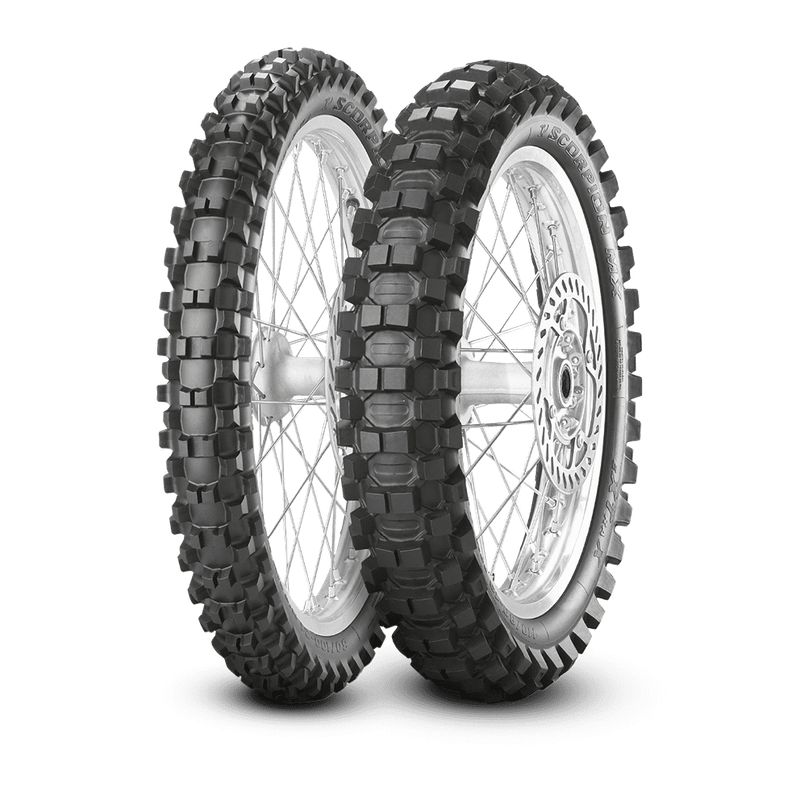 PIRELLI - Llanta Para Moto 80/100-12 Scorpion Mx Extra Tt 50m Pirelli