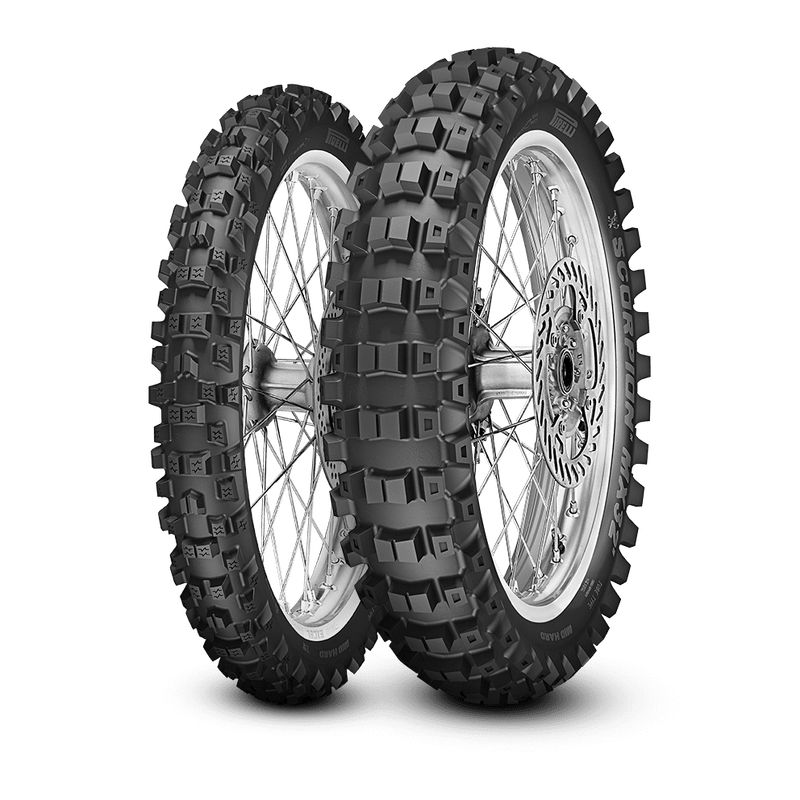 PIRELLI - Llanta Para Moto 100100-18 Scorpion Mid Hard Tt 59r Pirelli