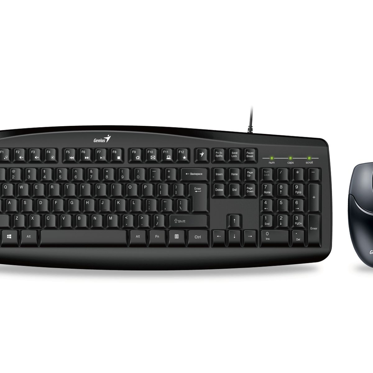 GENIUS - Combo alámbrico Mouse Teclado Genius Smart KM-200
