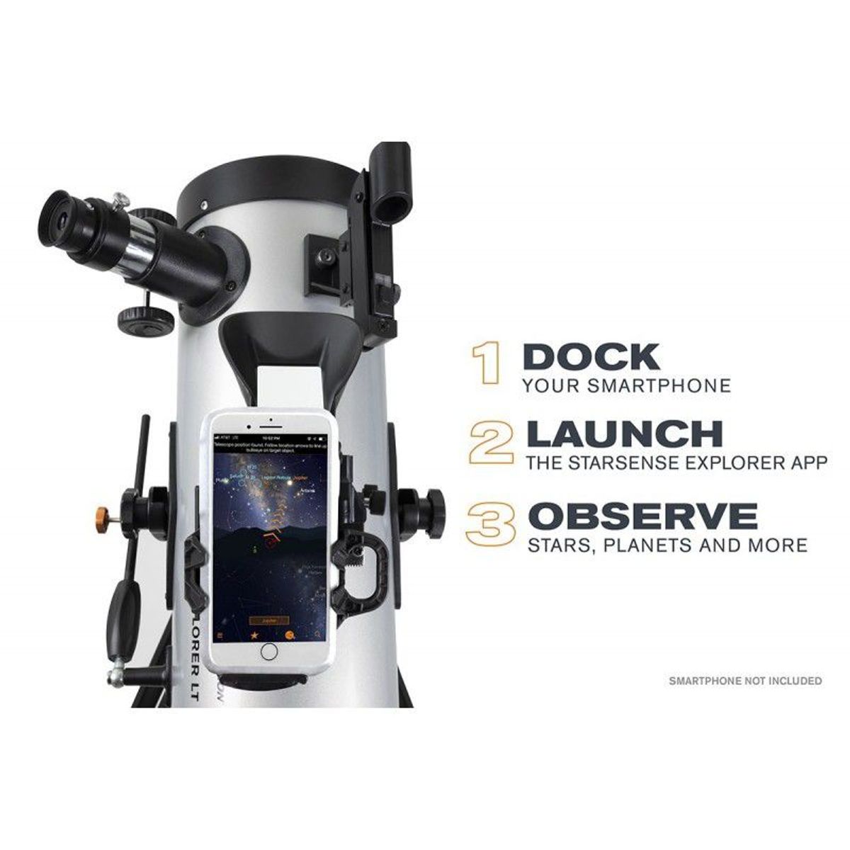 CELESTRON - Telescopio Celestron Starsense Explorer LT 114AZ