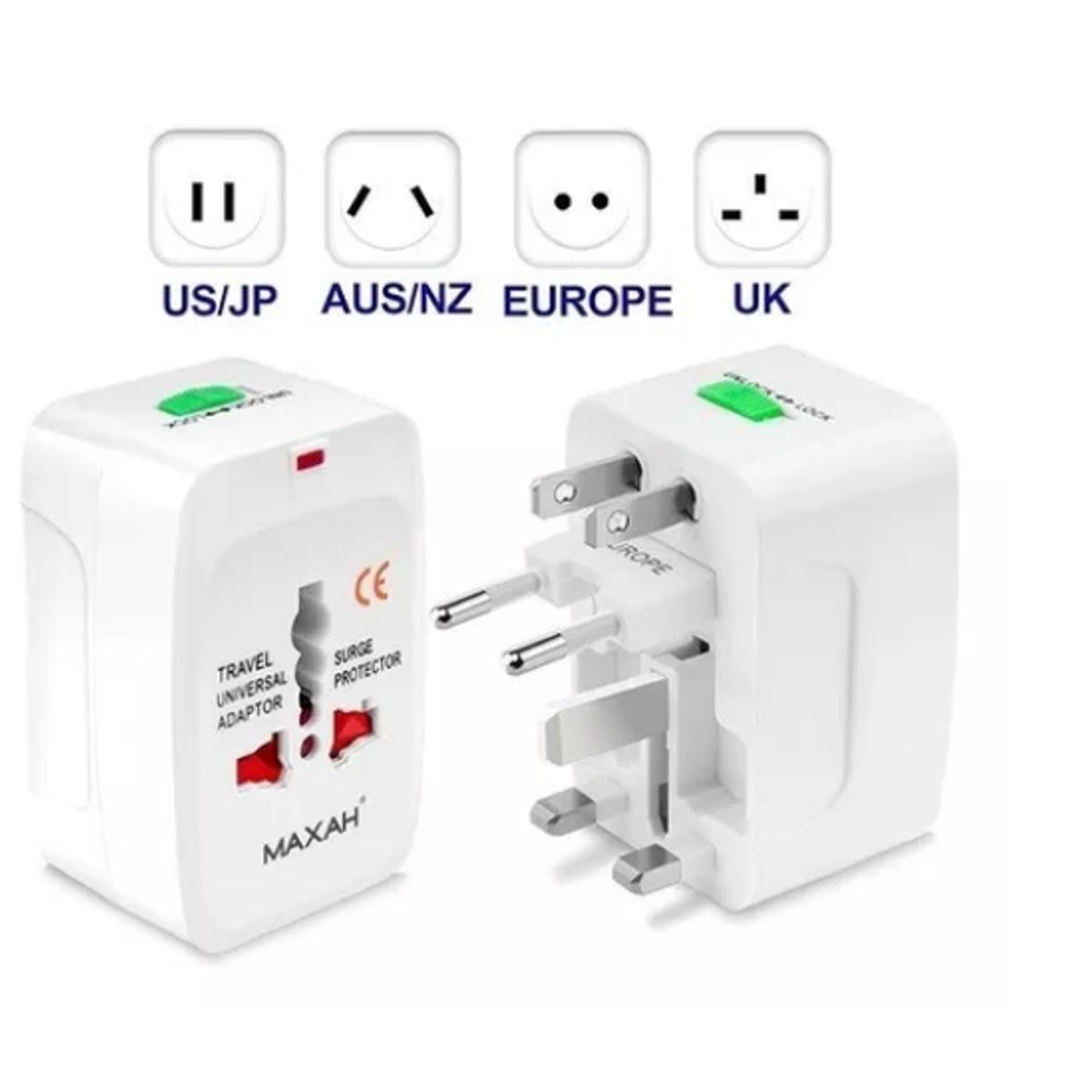 GENERICO - Adaptador Convertidor Mundial Europa Australia A Americano 1