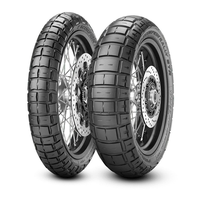 PIRELLI - Llanta Para Moto  90/90-21 Scorpion Rally Str Tl 54v Pirelli
