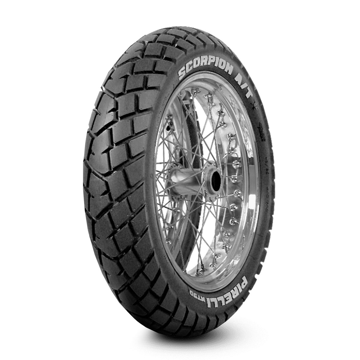 PIRELLI - Llanta Para Moto 120/90-17 Scorpion Mt90a/t Tt 64s Pirelli