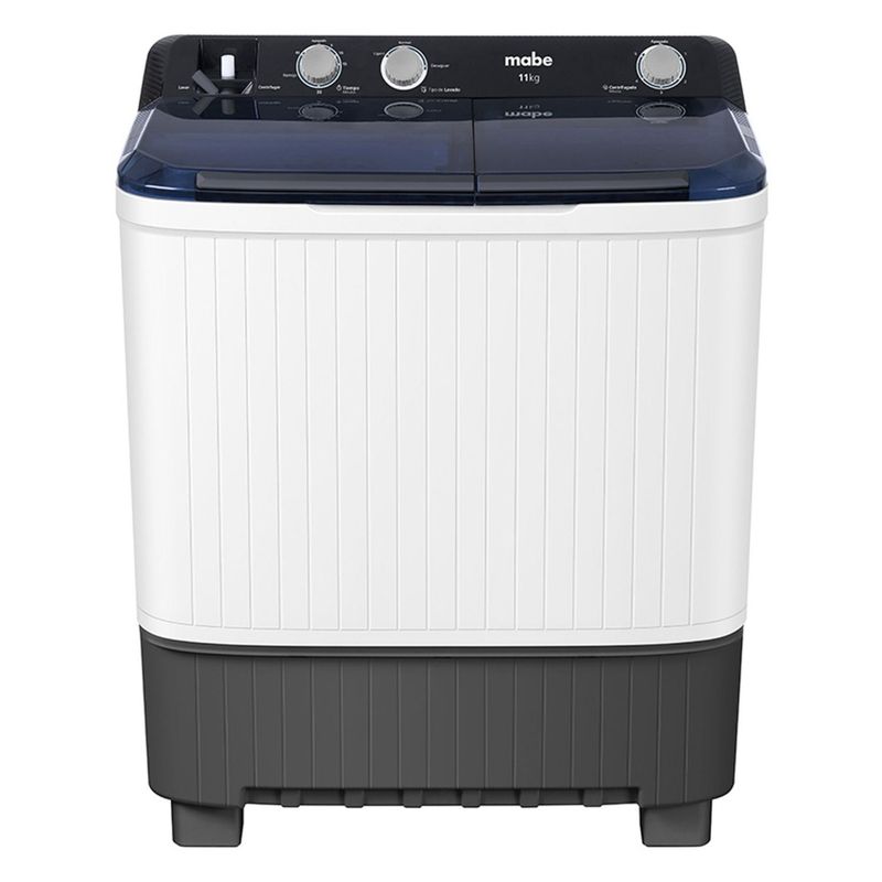MABE - Lavadora Mabe Doble Tina 11 Kg Semiautomática - LMD1123HBAB0