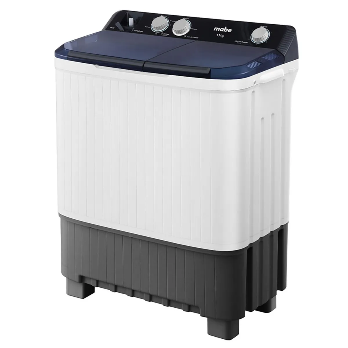 MABE - Lavadora Mabe Doble Tina 11 Kg Semiautomática - LMD1123HBAB0