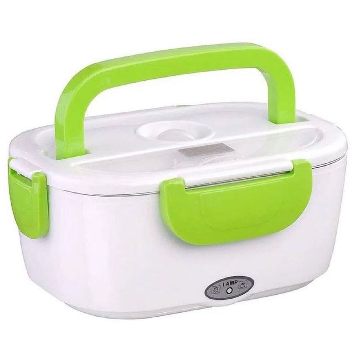 ONE PIXEL - Lonchera Electrica Porta Comida Termico Calentador Verde.
