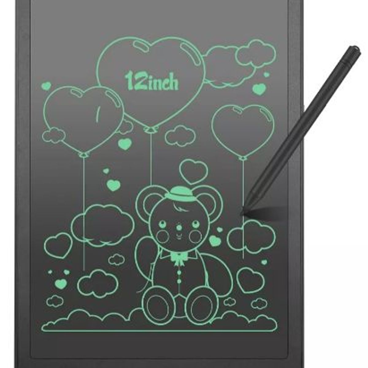 GENERICO - Tableta De Escritura Digital Lcd Para Niños Borrable 12 Inch