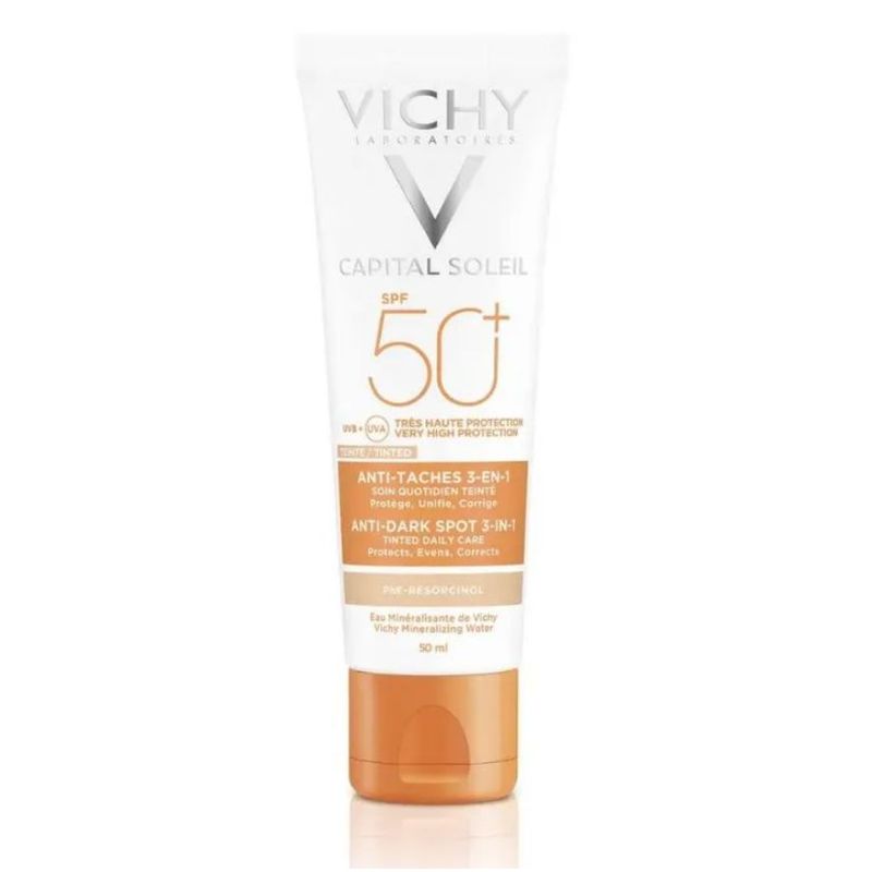 VICHY - Capital Soleil SPF 50 Antimanchas 3 en 1 x 50ml - Vichy