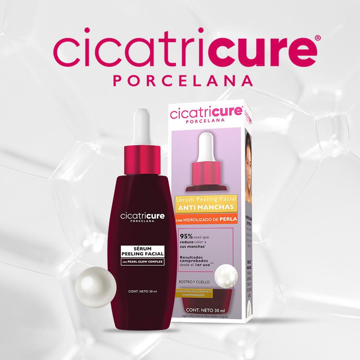 CICATRICURE - Cicatricure Serum Peeling Facial Porcelana x 30 ml