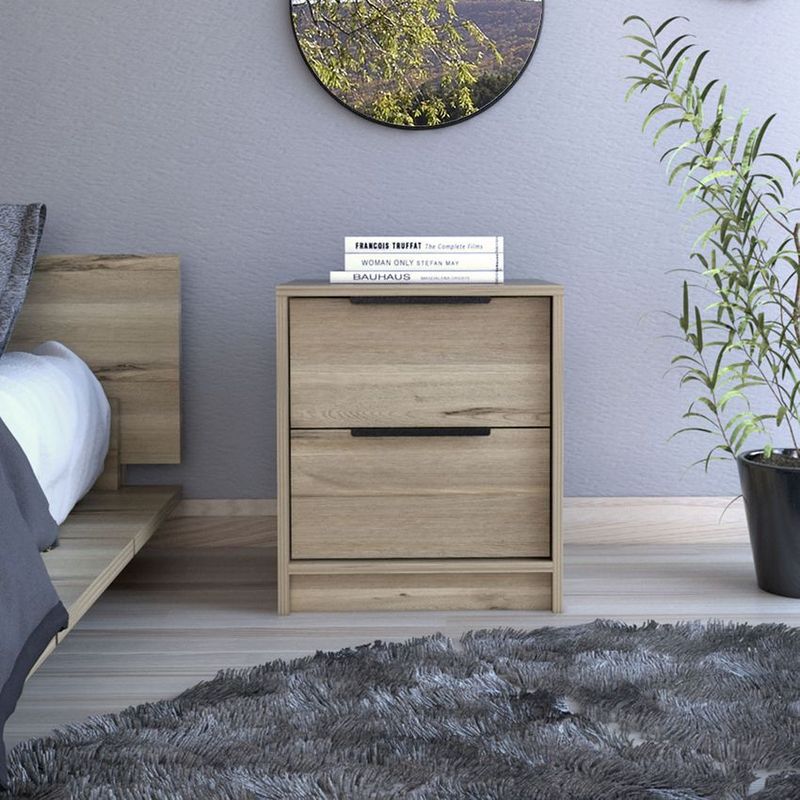 RTA MUEBLES - Mesa de noche kaia duna+blanco mqz rta muebles mld 8106