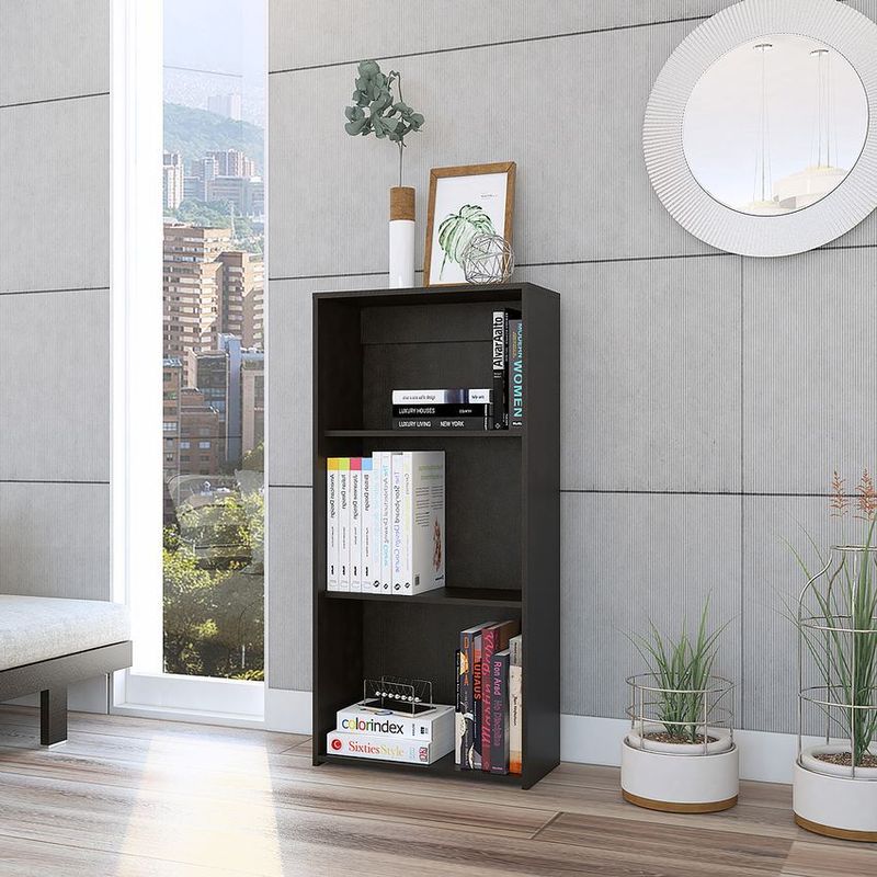RTA MUEBLES - Biblioteca kalo 120 wengue rta muebles blw 3885