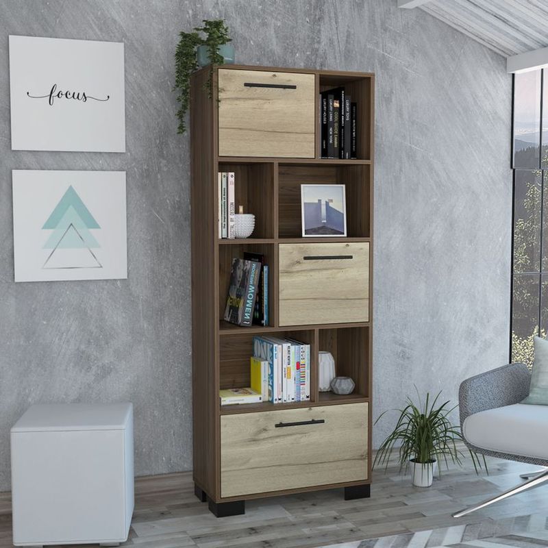 RTA MUEBLES - Biblioteca marsella gales+duna rta muebles bgd 4296