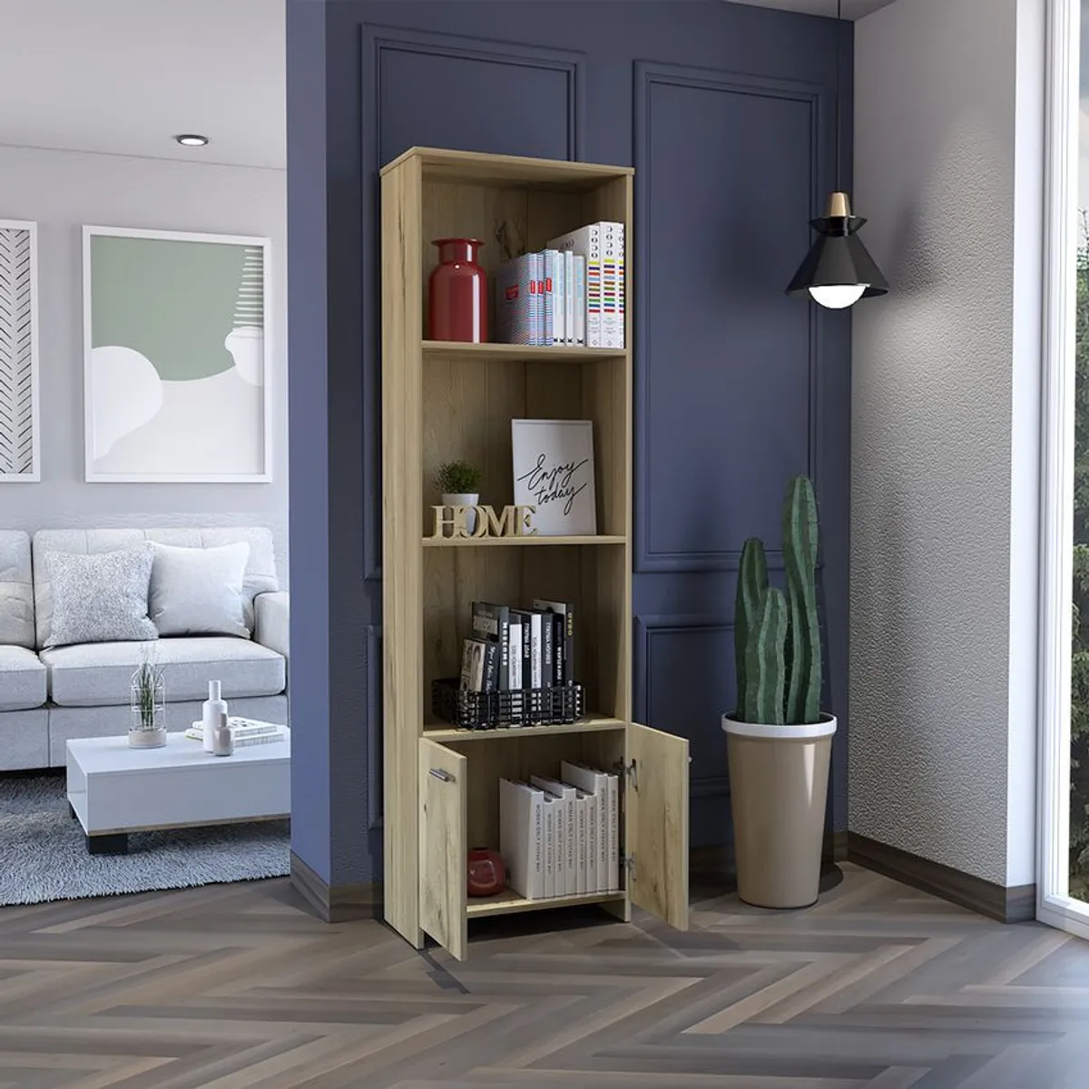 RTA MUEBLES - Biblioteca lisa easy duna rta muebles bld 7821