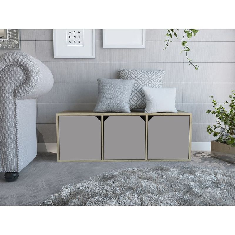 RTA MUEBLES - Biblioteca piero modulo bajo  duna+t rta muebles bdt 6494