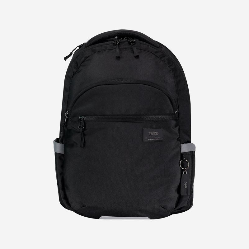 TOTTO - Morral Universitario Porta PC 15.4" Indo Negro Unisex