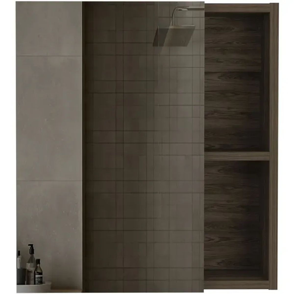 RTA MUEBLES - Gabinete de baño Labelle coñac 49,7x45x1 glc 4573 RTA