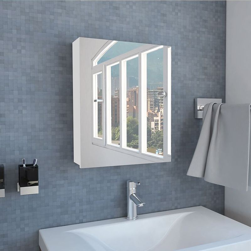 RTA MUEBLES - Gabinete de baño lumo blanco rta muebles glb 3197