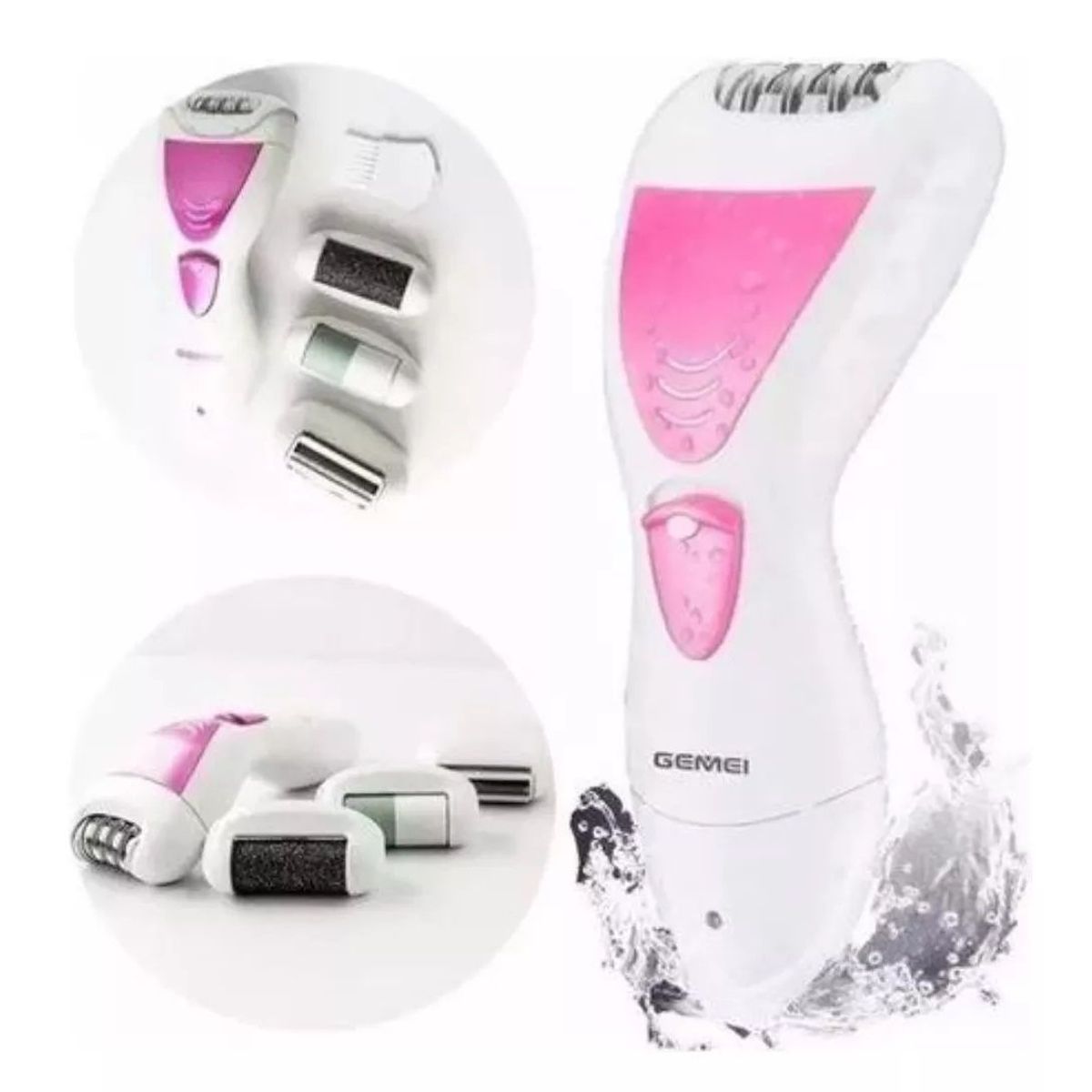 GENERICO - Depiladora Electrica Gemei 4 en 1 GM-7006